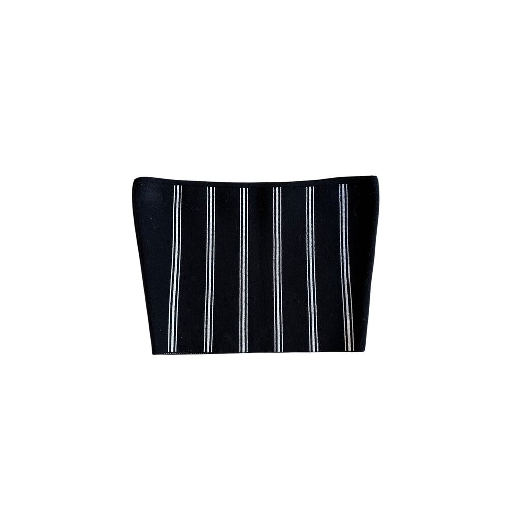 Aritzia Babaton striped knit tube top